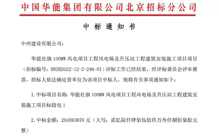 開局即決戰 起步即沖刺——中州建設有限公司新年中標工作開門紅！